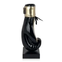 Boxing Hero 37cm Black Resin Indoor Sculpture