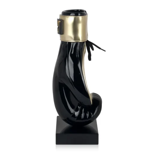 Boxing Hero 37cm Black Resin Indoor Sculpture