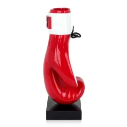 Boxing Hero 37cm Red Resin Indoor Sculpture