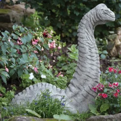 Brachiosaurus Dinosaur Stone Garden Ornament