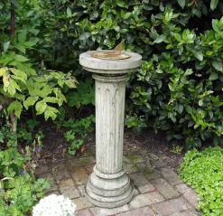Brighton Aged Brass Stone Garden Sundial