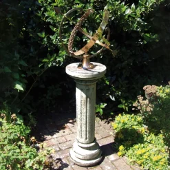 Brighton Armillary 125cm Stone Garden Sundial