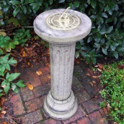 Brighton Brass Stone Garden Sundial