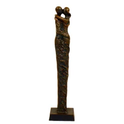 Bronze Forever Love Modern Statue - 63cm Garden Sculpture