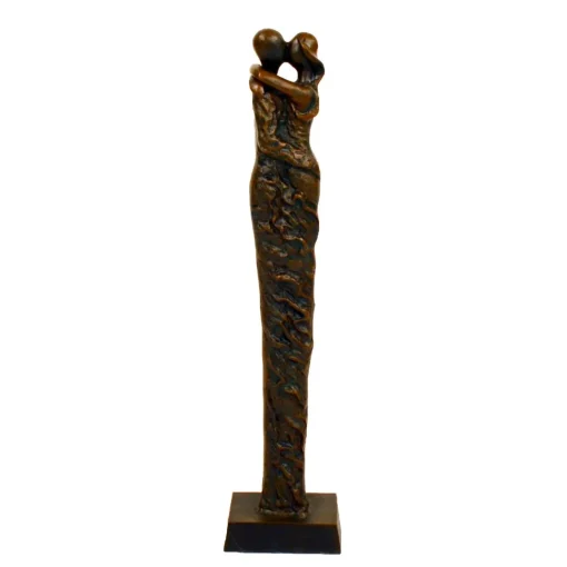 Bronze Forever Love Modern Statue - 63cm Garden Sculpture