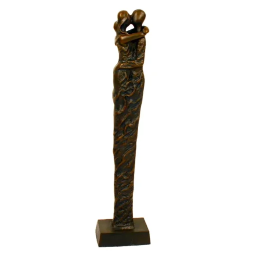 Bronze Forever Love Modern Statue - 63cm Garden Sculpture