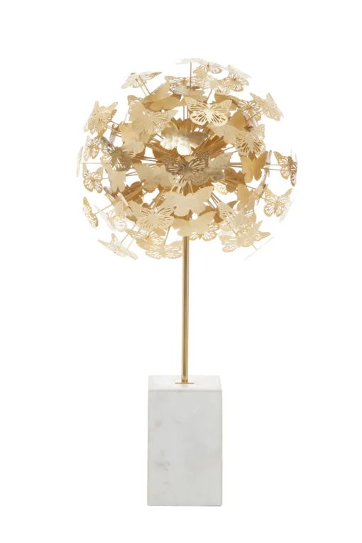 Butterfly Mirage 64cm Gold Metal Indoor Sculpture