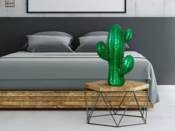 Cactus Essence 54cm Green Resin Indoor Sculpture
