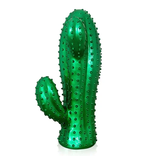 Cactus Essence 54cm Green Resin Indoor Sculpture