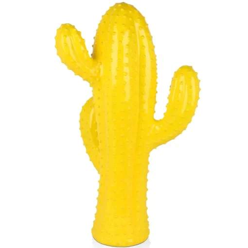 Cactus Essence 68cm Yellow Resin Indoor Sculpture