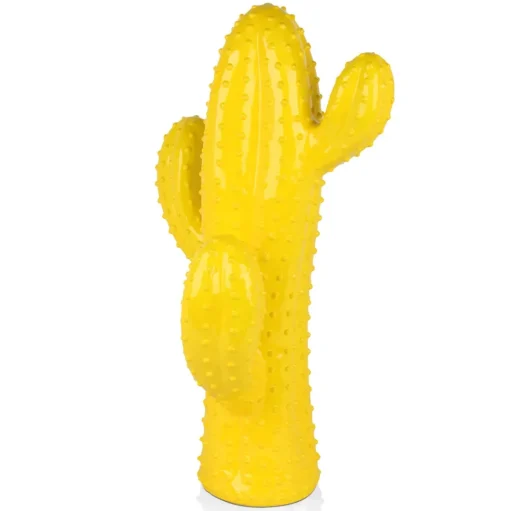 Cactus Essence 68cm Yellow Resin Indoor Sculpture