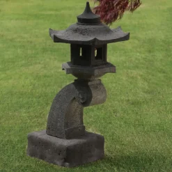Cantilever Japanese Pagoda Stone Garden Ornament