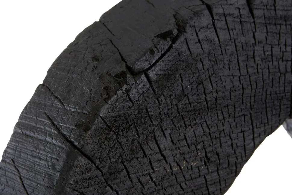 Carbon Halo 53cm Black Wood Indoor Sculpture