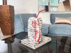 Cash Can 39cm Pop Art Resin Indoor Sculpture