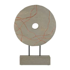 Celestial Circle 50cm Wood Indoor Sculpture