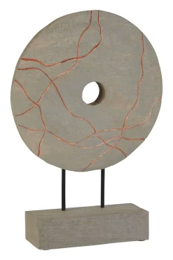 Celestial Circle 50cm Wood Indoor Sculpture