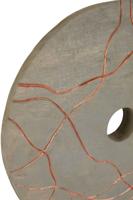 Celestial Circle 50cm Wood Indoor Sculpture
