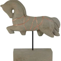 Celestial Horse 40cm Wood Indoor Sculpture