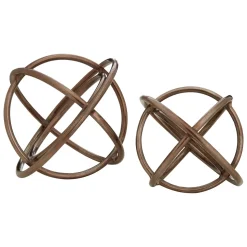 Celestium Orbs 40cm Metal Indoor Sculptures