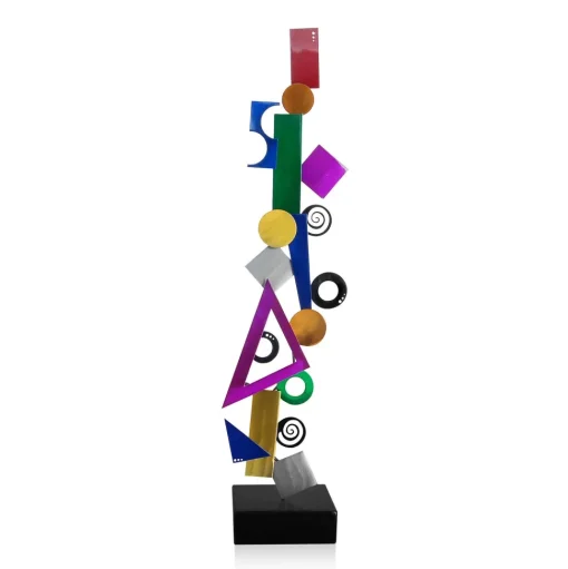 Chaos Ascension 66cm Abstract Metal Indoor Sculpture