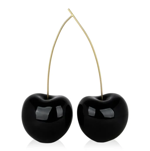 Cherry Fusion 55cm Black Resin Indoor Sculpture