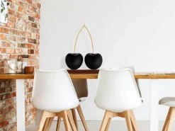Cherry Fusion 55cm Black Resin Indoor Sculpture