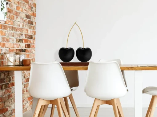 Cherry Fusion 55cm Black Resin Indoor Sculpture