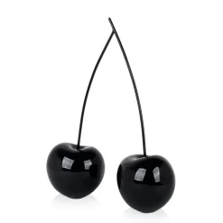 Cherry Fusion 43cm Black Resin Indoor Sculpture