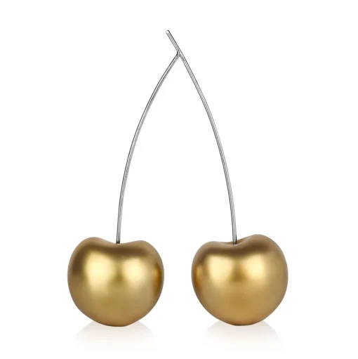 Cherry Fusion 43cm Gold Resin Indoor Sculpture