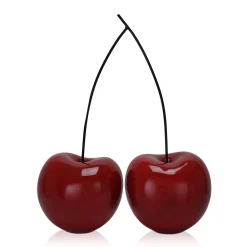 Cherry Fusion 55cm Red Resin Indoor Sculpture