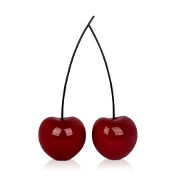 Cherry Fusion 43cm Red Resin Indoor Sculpture