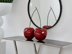 Cherry Fusion 55cm Red Resin Indoor Sculpture