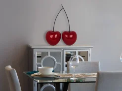 Cherry Fusion 68cm Red Resin Indoor Sculpture