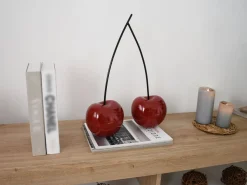 Cherry Fusion 43cm Red Resin Indoor Sculpture
