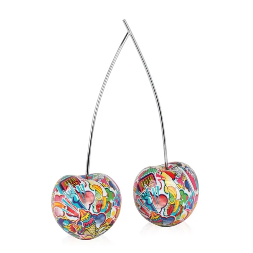 Cherry Fusion 43cm Street Art Resin Indoor Sculpture