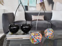 Cherry Fusion 43cm Street Art Resin Indoor Sculpture