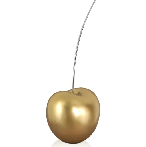 Cherry Pop 66cm Gold Resin Indoor Sculpture