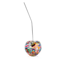 Cherry Pop 44cm Street Art Resin Indoor Sculpture