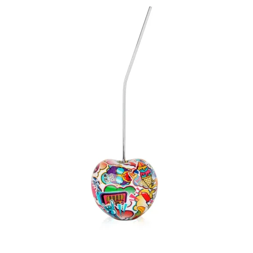 Cherry Pop 44cm Street Art Resin Indoor Sculpture
