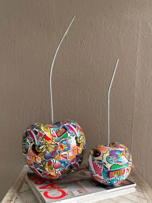 Cherry Pop 54cm Street Art Resin Indoor Sculpture