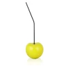 Cherry Pop 44cm Yellow Resin Indoor Sculpture