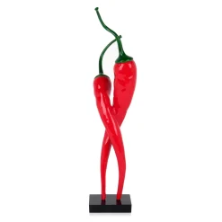 Chilli Fusion 59cm Red Resin Indoor Sculpture