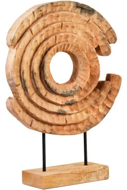 Circular Dance 48cm Wood Indoor Sculpture
