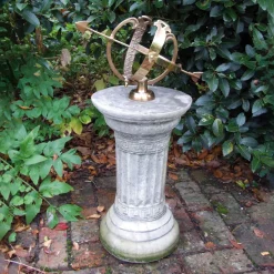 Classical Armillary Stone Garden Sundial