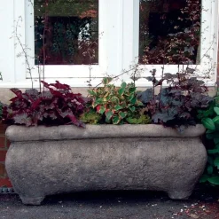 Continental Plant Trough 40cm Stone Garden Planter