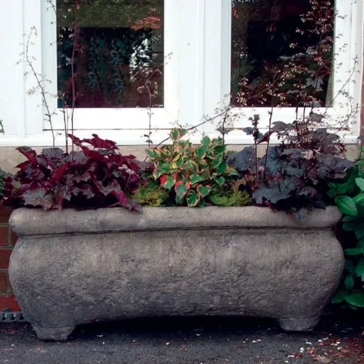 Continental Plant Trough 40cm Stone Garden Planter