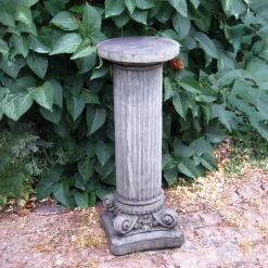 Corinthian Column Stone Garden Pedestal