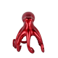 Cosmic Octopus 22cm Red Resin Indoor Sculpture