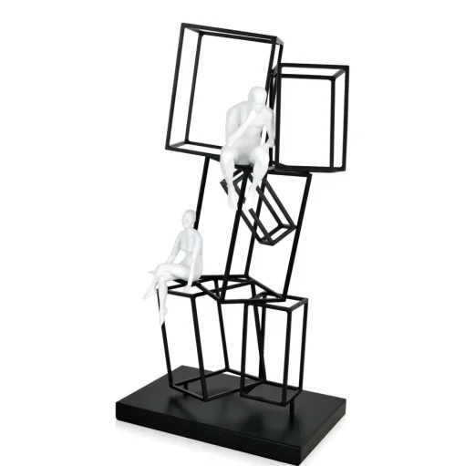 Creative Thinker 47cm Metal Indoor Sculpture