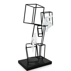 Creative Thinker 47cm Metal Indoor Sculpture